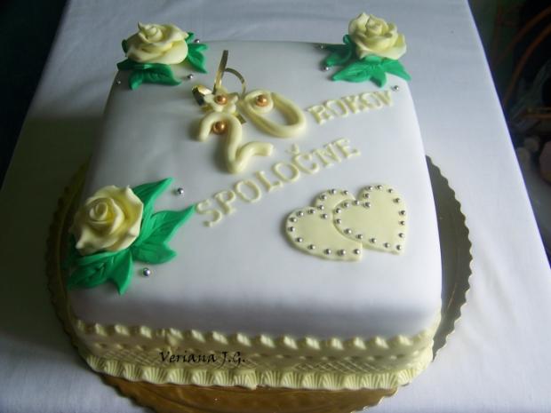 vyročie svadby, torta, Svadobné torty, jarkag3, 1