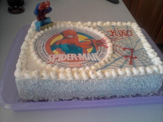 Spiderman, torta, Rozprávkové torty, femini, 1
