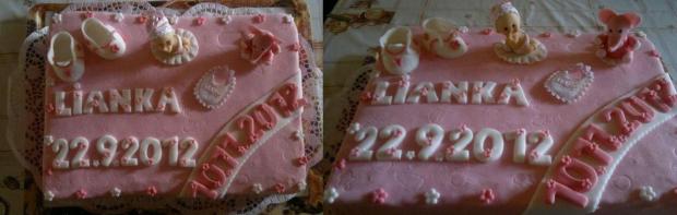 Penová, obalovanááá K2 :)))), torta, Torty na krstiny, betka55, 1