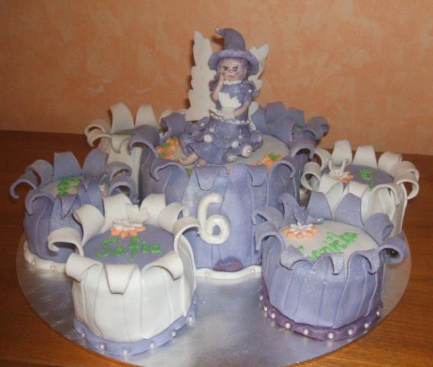 kvietková víla, torta, Torty pre dievčatá kvietková víla, torta, Torty pre dievčatá, bellajani, 1