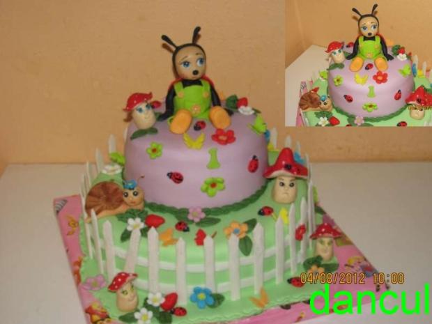 Rozpravkova s lienkou, torta, Rozprávkové torty Rozpravkova s lienkou, torta, Rozprávkové torty, Dancul, 1