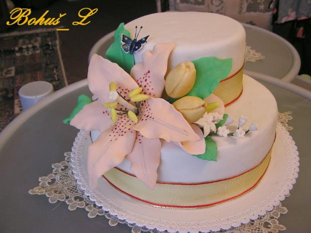 Poschodová s Ľaliou, torta, Narodeninové torty Poschodová s Ľaliou, torta, Narodeninové torty, Bohus_L, 1