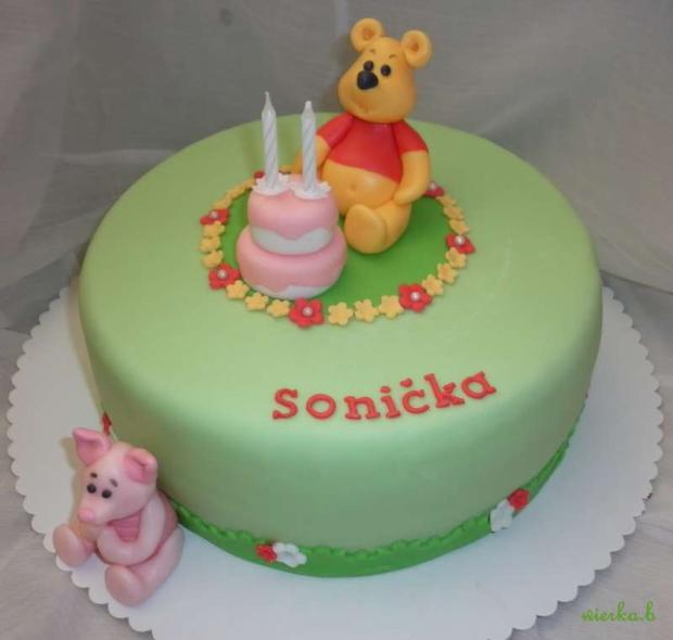 Macko Pú, torta, Rozprávkové torty Macko Pú, torta, Rozprávkové torty, werona, 1