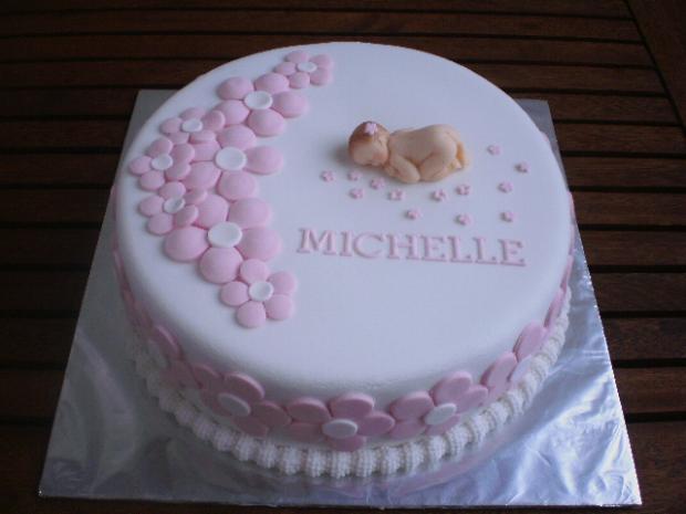 Krstinová pre Michelle, torta, Torty na krstiny Krstinová pre Michelle, torta, Torty na krstiny, kacarina, 1