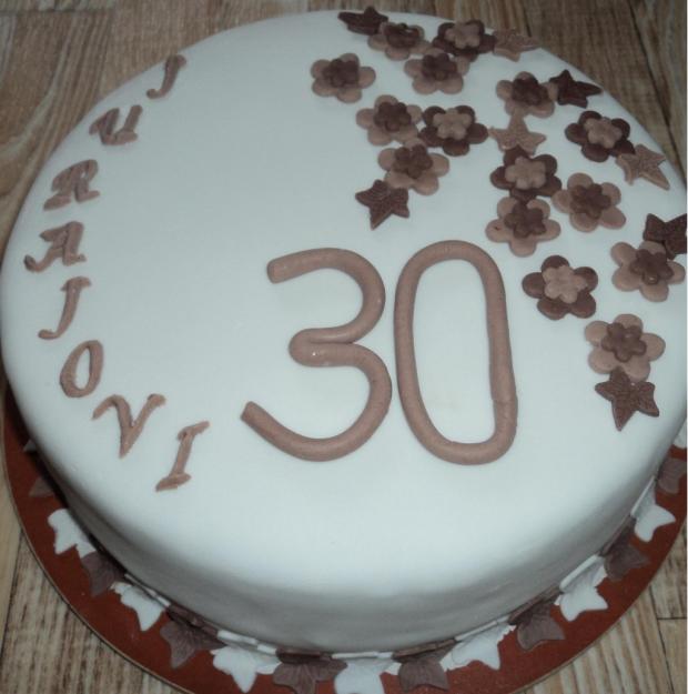 K 30. narodeninám, torta K 30. narodeninám, torta, Iffka, 1