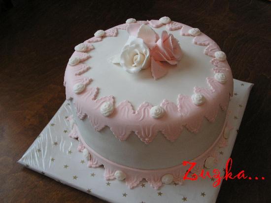 Ružová-malá, torta Ružová-malá, torta, cokoladka, 1
