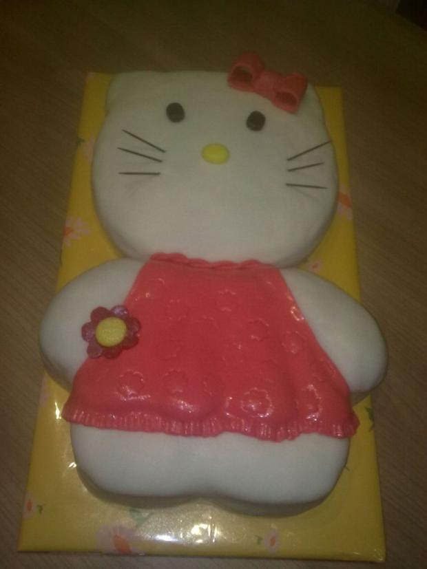 Hello Kitty č.2, torta, Rozprávkové torty, Lydulienka, 1