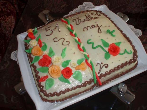 Kniha, torta, Narodeninové torty, Terka, 1