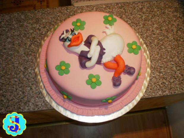 Kačka Daisy, torta, Rozprávkové torty Kačka Daisy, torta, Rozprávkové torty, Janka.S, 1