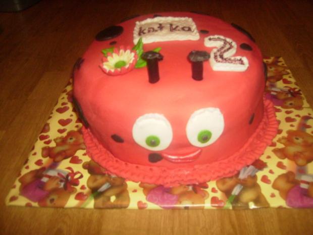 lienka gaštanová, torta, Ostané torty pre deti, jancika, 1