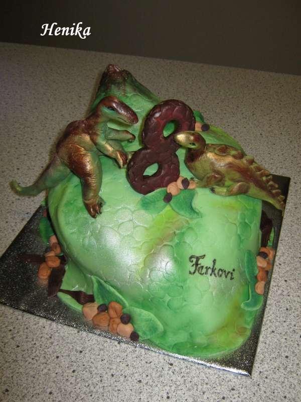 dinosaurová, torta, Torty so zvieratkami dinosaurová, torta, Torty so zvieratkami, Henrieta24, 1
