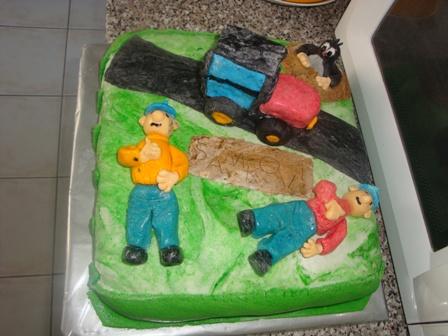 Pat a Mat , torta, Rozprávkové torty, danciacik, 1