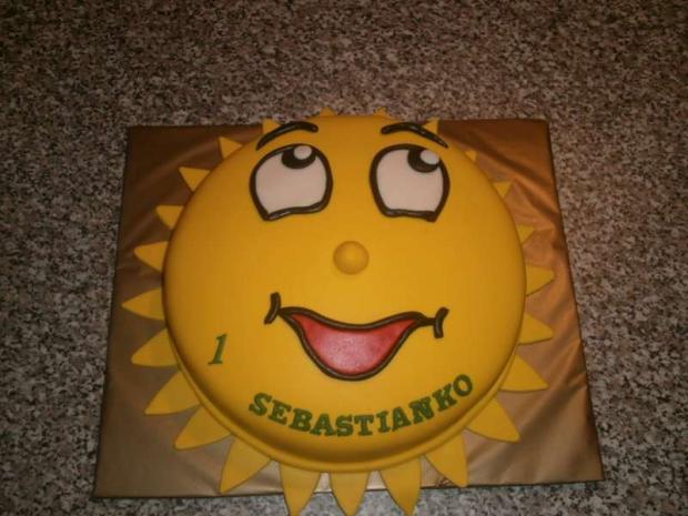 Slniečko, torta, Ostané torty pre deti, Zdenci, 1
