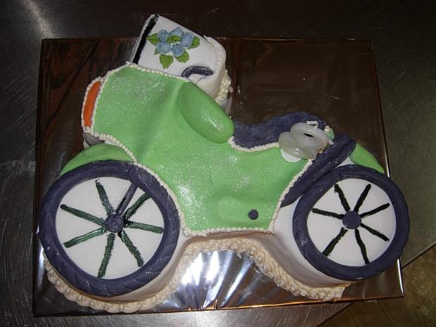 motorka, torta, Torty autíčka, vláčiky, majkaa82, 1