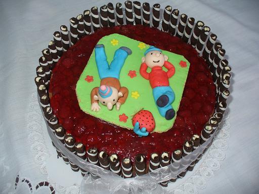 Pat a Mat, torta, Rozprávkové torty, Elenka TN, 1