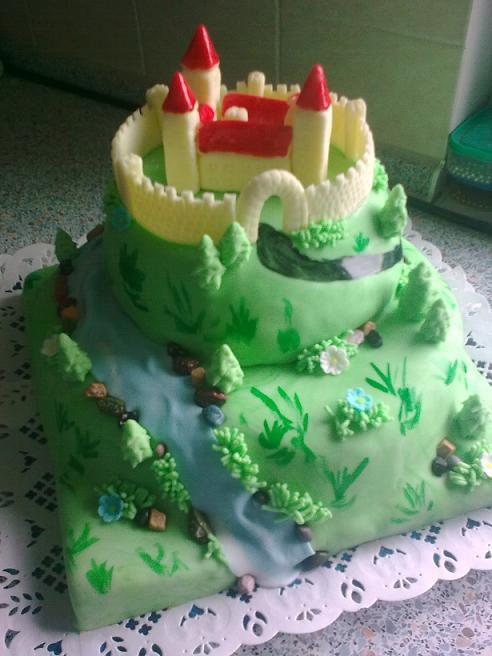 Neznámy hrad, torta, Ostané torty pre deti Neznámy hrad, torta, Ostané torty pre deti, Gaba585, 1