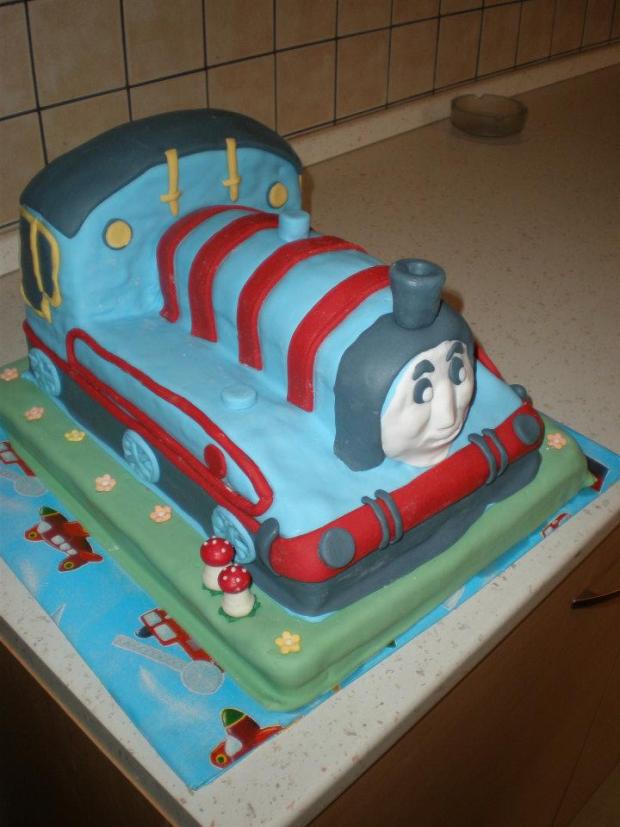 Thomas, torta, Torty autíčka, vláčiky, timika, 1