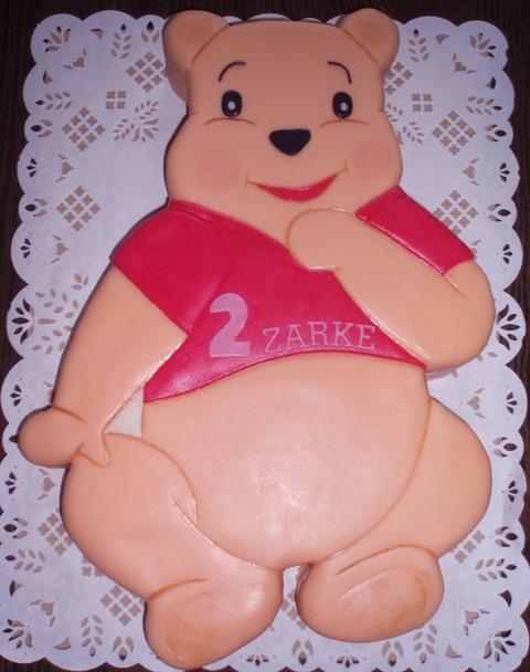 macko pu, torta, Rozprávkové torty macko pu, torta, Rozprávkové torty, maxinecka, 1