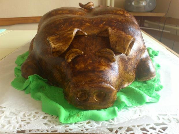 prasiatko, torta, Netradičné torty, tinkita, 1