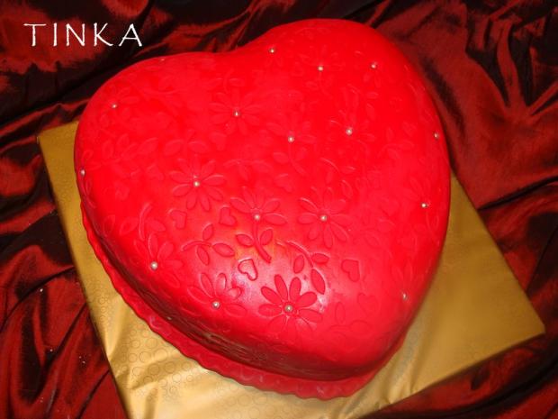 Srdiečko, torta, Tinka, 1