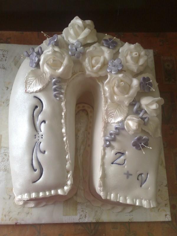 Podkova 7kg, torta, Svadobné torty Podkova 7kg, torta, Svadobné torty, Tonka64, 1
