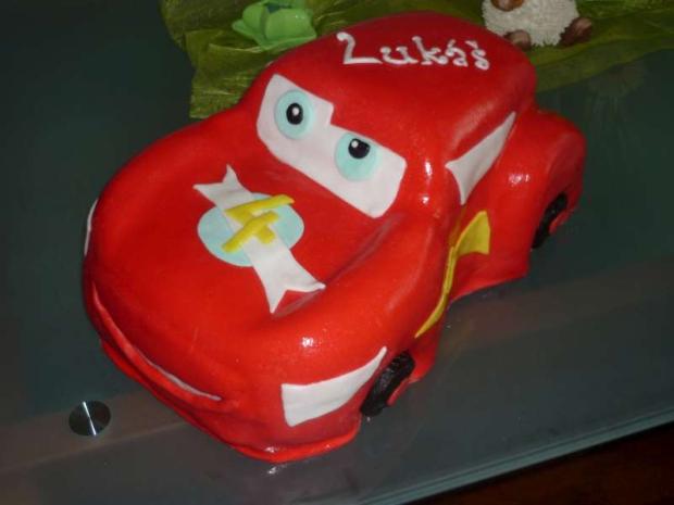 auto mcqeen, torta, Torty autíčka, vláčiky auto mcqeen, torta, Torty autíčka, vláčiky, Danielita13, 1