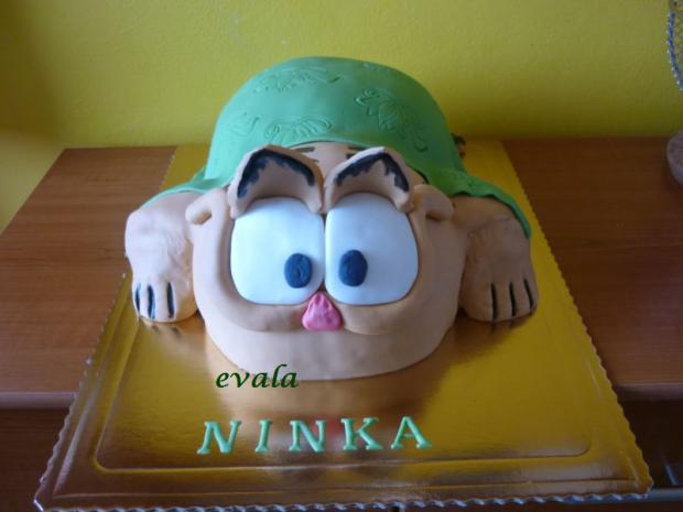 Garfield, torta, Rozprávkové torty Garfield, torta, Rozprávkové torty, evala, 1