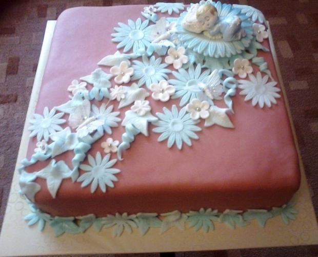 krstinová, torta, Torty na krstiny, edina, 1