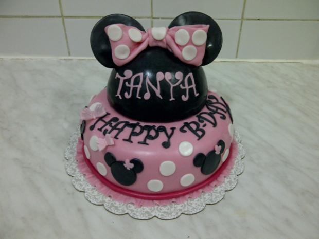 minnie mouse , torta, Torty pre dievčatá, Sausen, 1