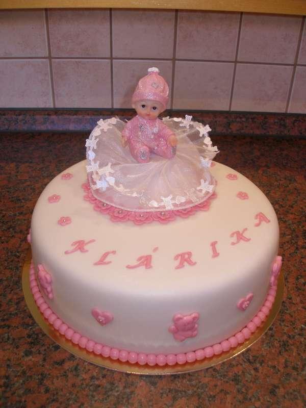 Krstinová, torta, Torty na krstiny Krstinová, torta, Torty na krstiny, Petra PL, 1