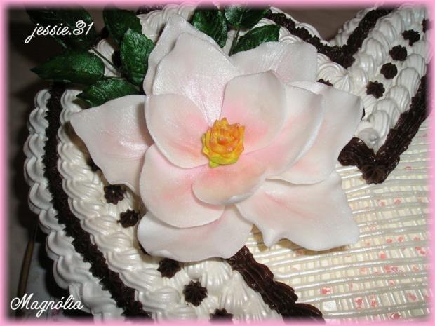 Magnólia, torta, Ozdoby na torty Magnólia, torta, Ozdoby na torty, jessie.31, 1