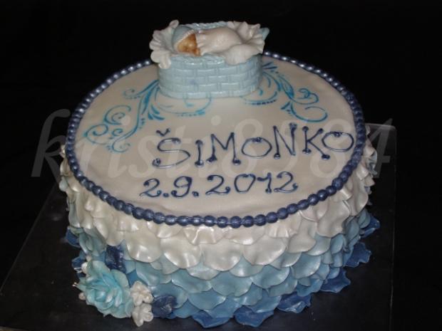 Krstinová Šimonko, torta, Torty na krstiny Krstinová Šimonko, torta, Torty na krstiny, kristi8584, 1