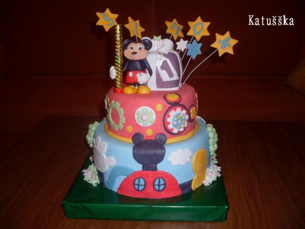 Narodeninová s Mickeym, torta, Rozprávkové torty Narodeninová s Mickeym, torta, Rozprávkové torty, katušška, 1