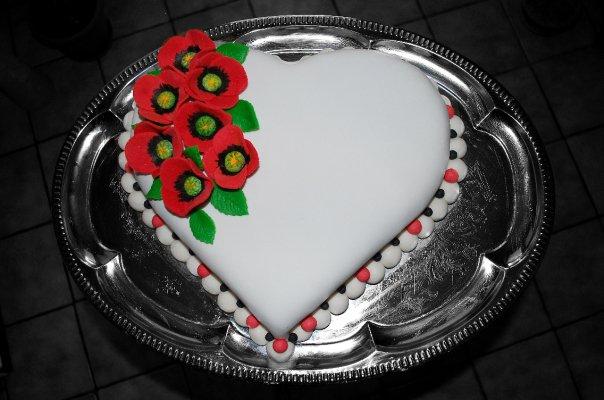 dcérenke k vodičáku s jej obľúbenými vlčími makmi:-)...punčová, torta dcérenke k vodičáku s jej obľúbenými vlčími makmi:-)...punčová, torta, renka74, 1