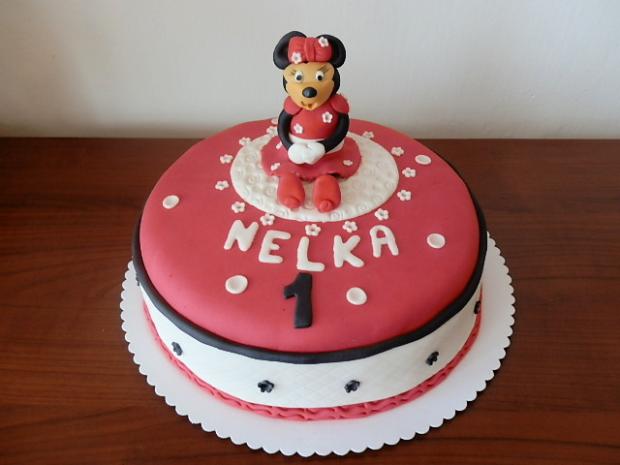 Minnie Nelke, torta, Rozprávkové torty, Ildi B., 1