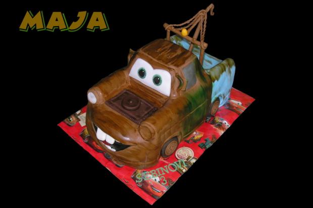 Mater, torta, Torty autíčka, vláčiky Mater, torta, Torty autíčka, vláčiky, Maja Č, 1