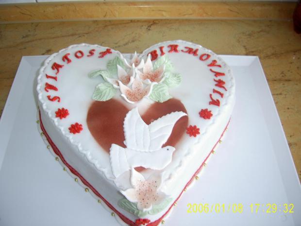  Birmovná, torta, Torty na cirkevné sviatky, Gabriela B., 1
