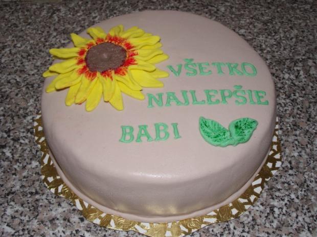 so slnečnicou na želanie :), torta, Narodeninové torty, ericca, 1