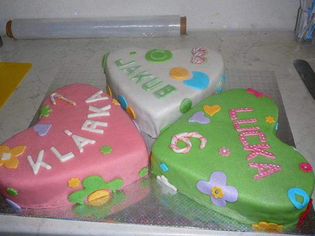 Srdcia, torta, Ostané torty pre deti Srdcia, torta, Ostané torty pre deti, Lenkavisna, 1