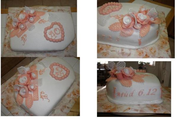 k výročiu sobáša, torta k výročiu sobáša, torta, jaja19, 1