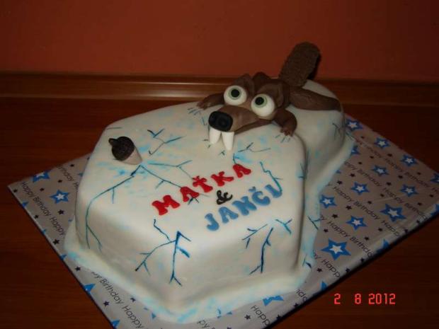 Doba ľadová, torta, Narodeninové torty Doba ľadová, torta, Narodeninové torty, Macka, 1
