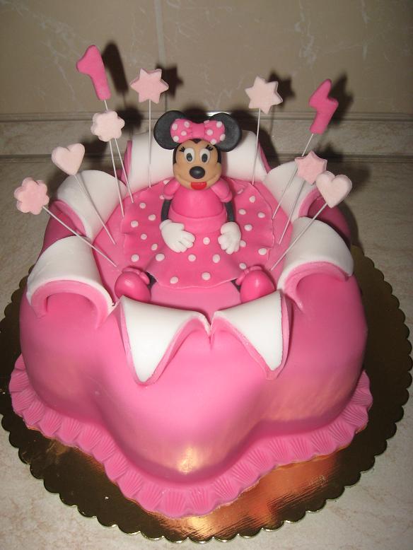 Minnie, torta, Rozprávkové torty, cicapetra, 1