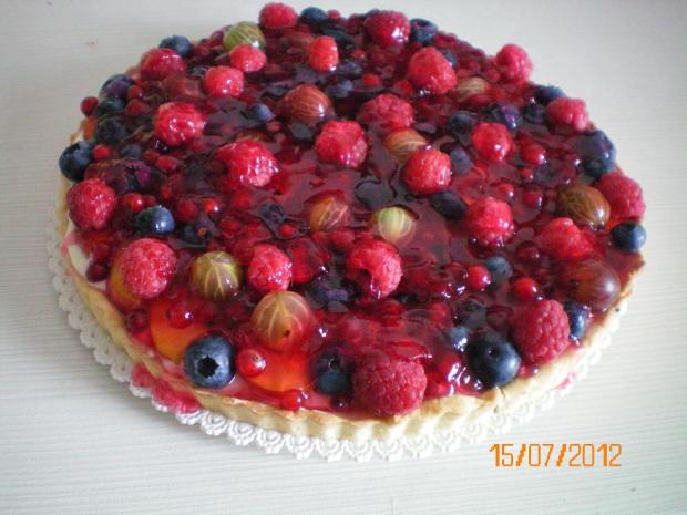 nedeľný zákusok plný ovocia, torta, Zákusky, Jana Nociarova, 1