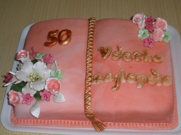 Narodeninová k 50tke., torta, Narodeninové torty Narodeninová k 50tke., torta, Narodeninové torty, Žanet, 1