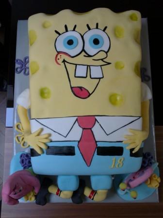SPONGEBOB, torta, Narodeninové torty SPONGEBOB, torta, Narodeninové torty, eva 81, 1