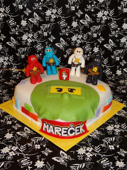 NinjaGo, torta, Rozprávkové torty NinjaGo, torta, Rozprávkové torty, Moncika7, 1