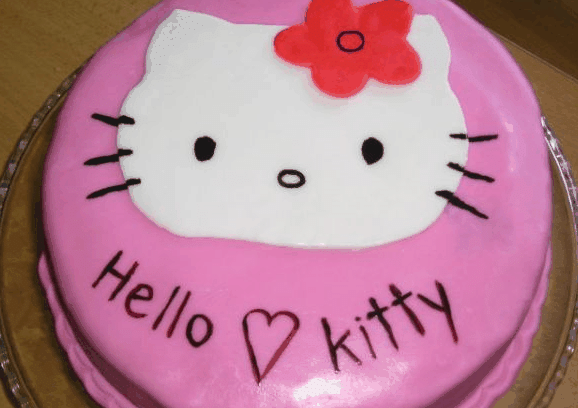 Kitty 2D, torta, Torty pre dievčatá, Mellory, 1