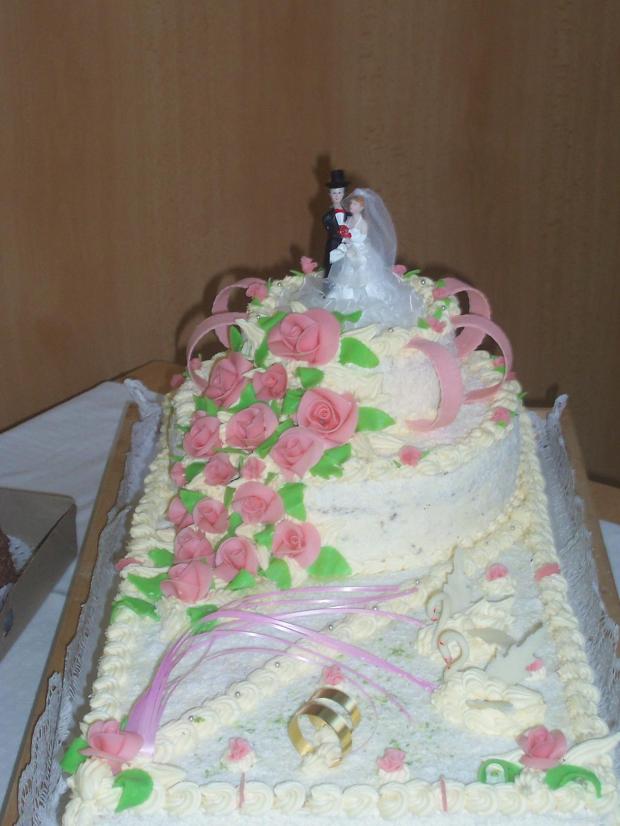 svadobná torta, torta, Svadobné torty, paulina2110, 1