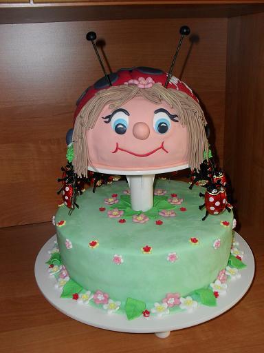 Lienka, torta, Torty pre dievčatá, rozika, 1