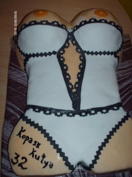 ženské torzo, torta, Torty pre dospelých *, erinka, 1